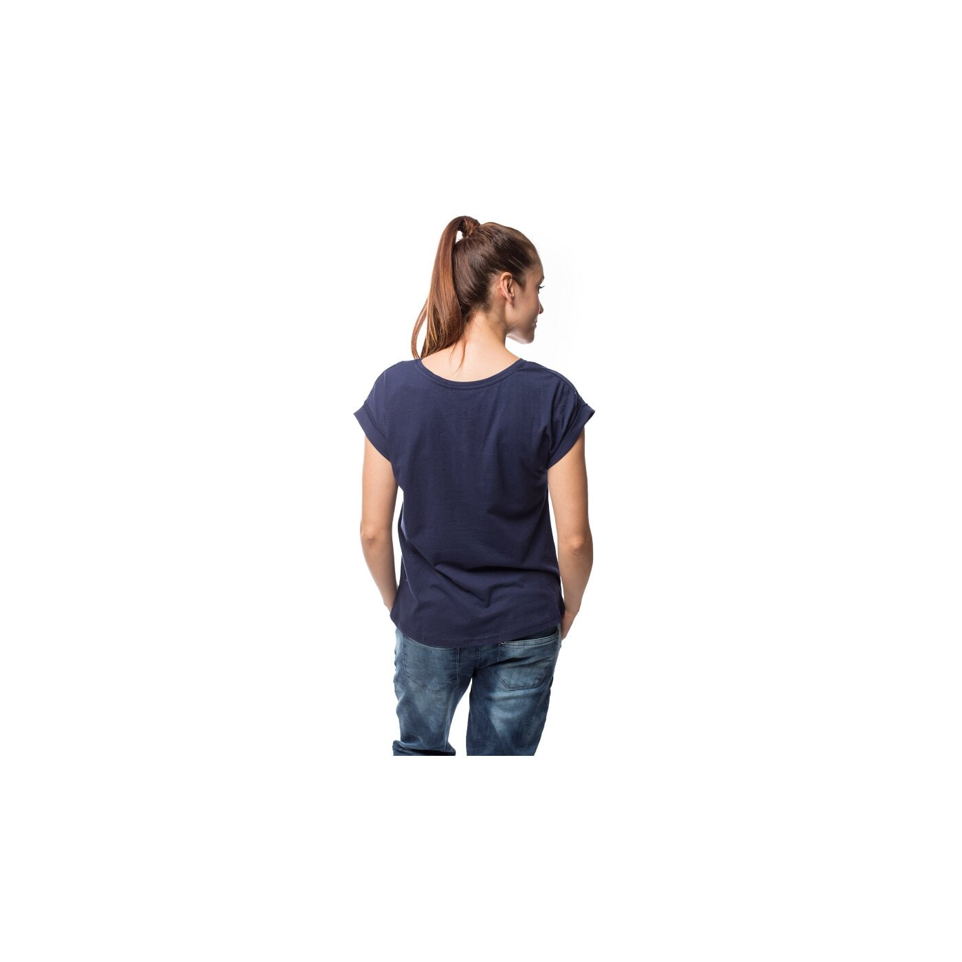 Koszulka damska FEEWEAR T-SHIRT POLS fw35tsd53001 kolor niebieski
