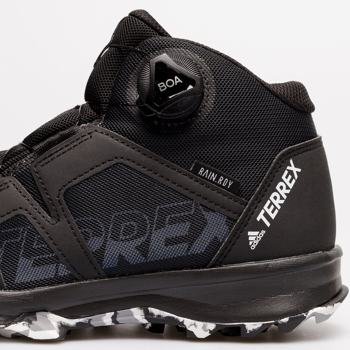 Buty trekkingowe dla dzieci ADIDAS TERREX BOA MID R.RDY K gy7689 kolor czarny