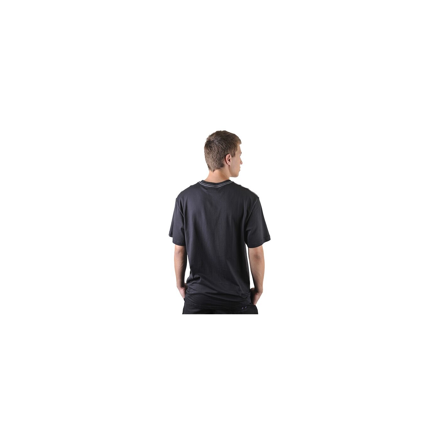 Koszulka męska ADIDAS T-SHIRT ADI TREFOIL 608878 kolor czarny
