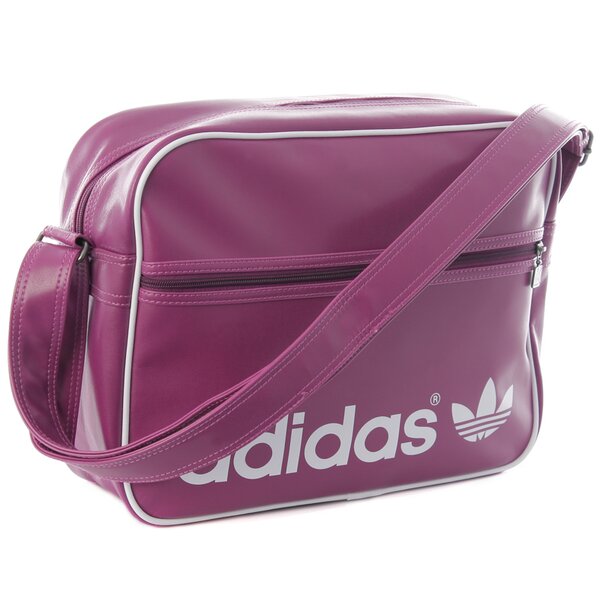 Torba sportowa damska ADIDAS TORBA ADICOLOR AIRLINE BAG PURPLE x25410 kolor fioletowy