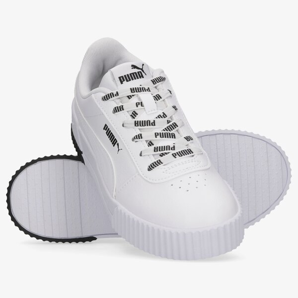 Buty sportowe damskie PUMA CARINA LOGOMANIA 38390601 kolor biały