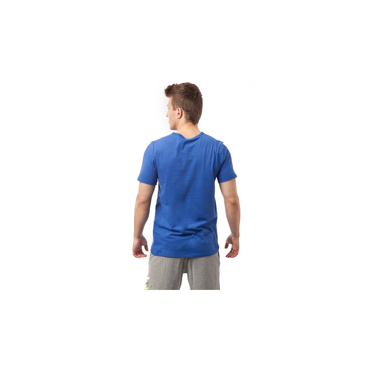 Koszulka męska NIKE T-SHIRT THE RHYTHM HIT'EM 799041493 kolor niebieski