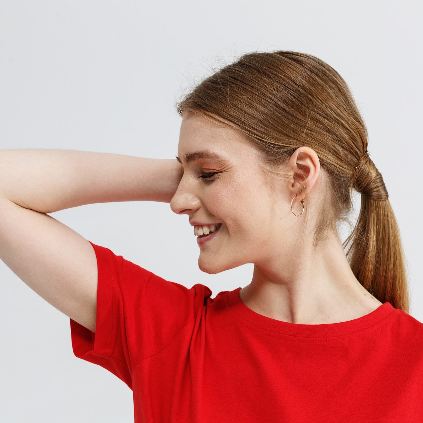 Koszulka damska UMBRO T-SHIRT SS SPICY ul19tsd29001 kolor czerwony