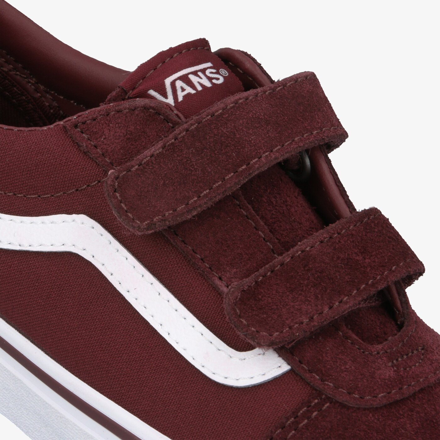 Buty dziecięce VANS YT WARD V vn0a4budu1a1 kolor bordowy