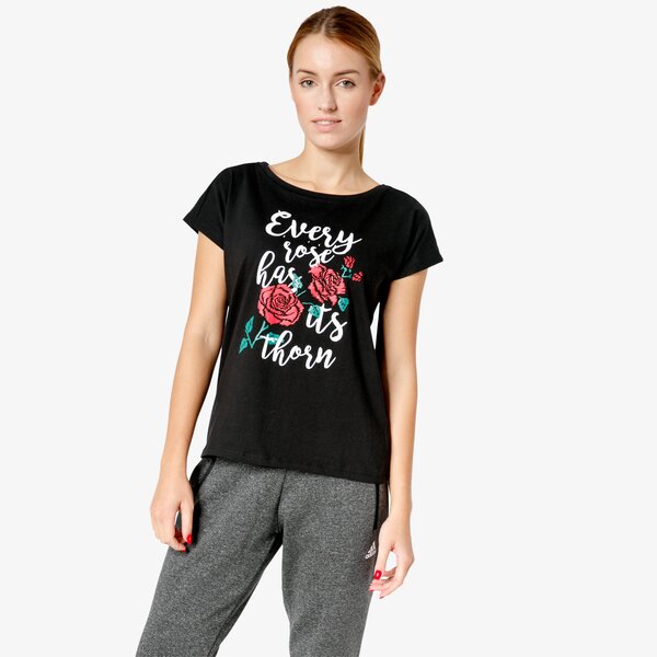Koszulka damska FEEWEAR T-SHIRT SS CHAROITE fw38tsd17001 kolor czarny