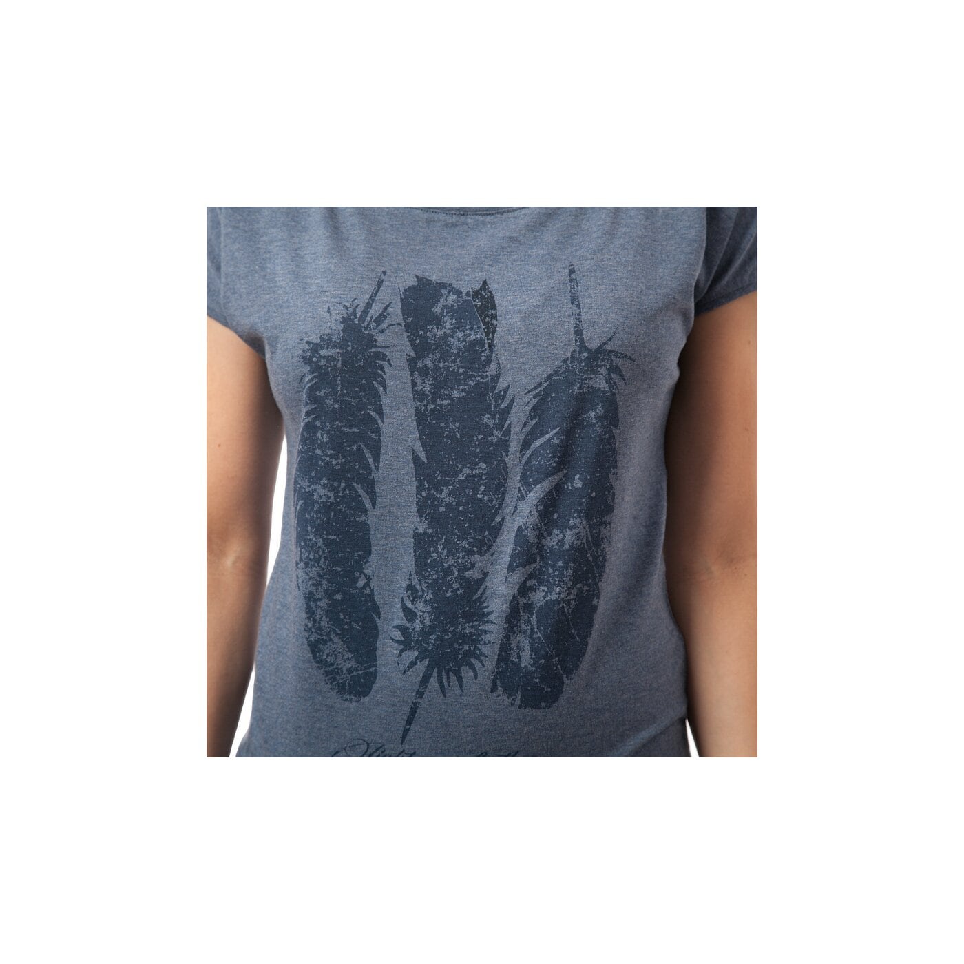 Koszulka damska CONFRONT T-SHIRT LIGHT cfv15tsd03001 kolor niebieski
