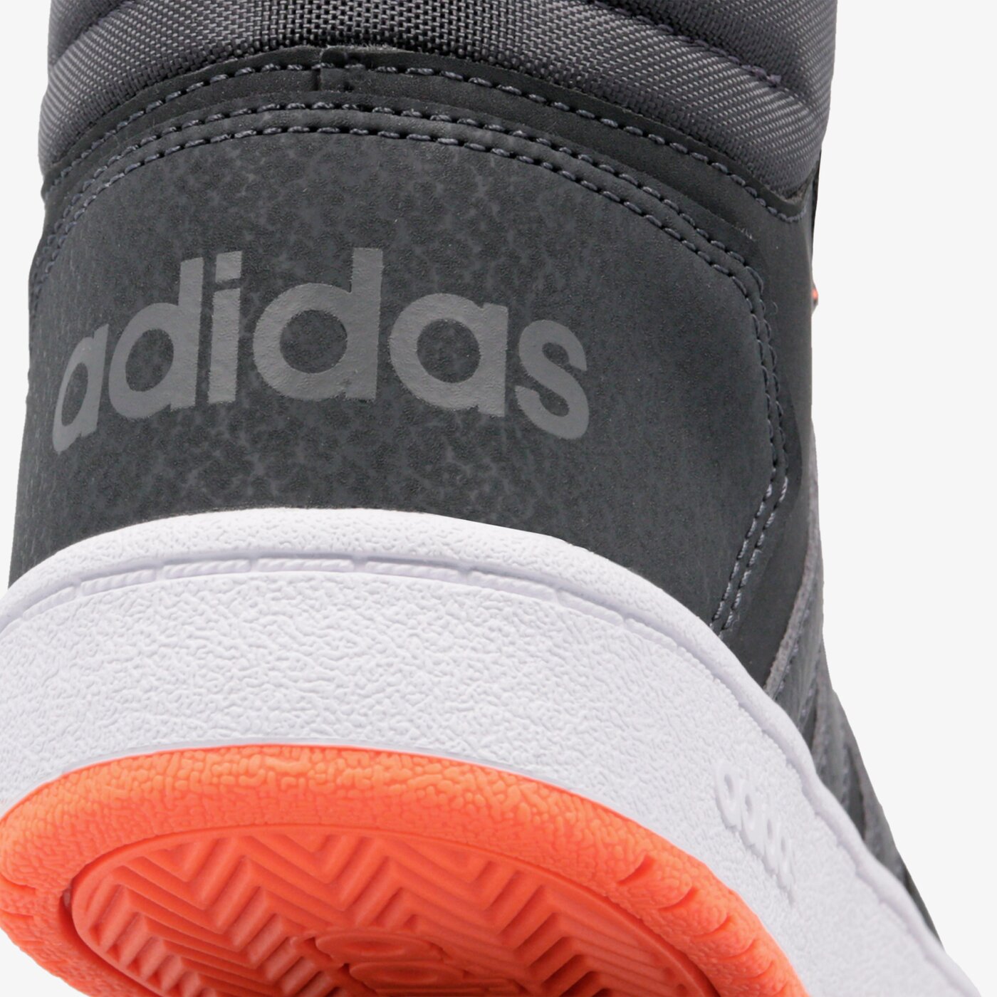 Buty dziecięce ADIDAS HOOPS MID 2.0 K b75742 kolor szary