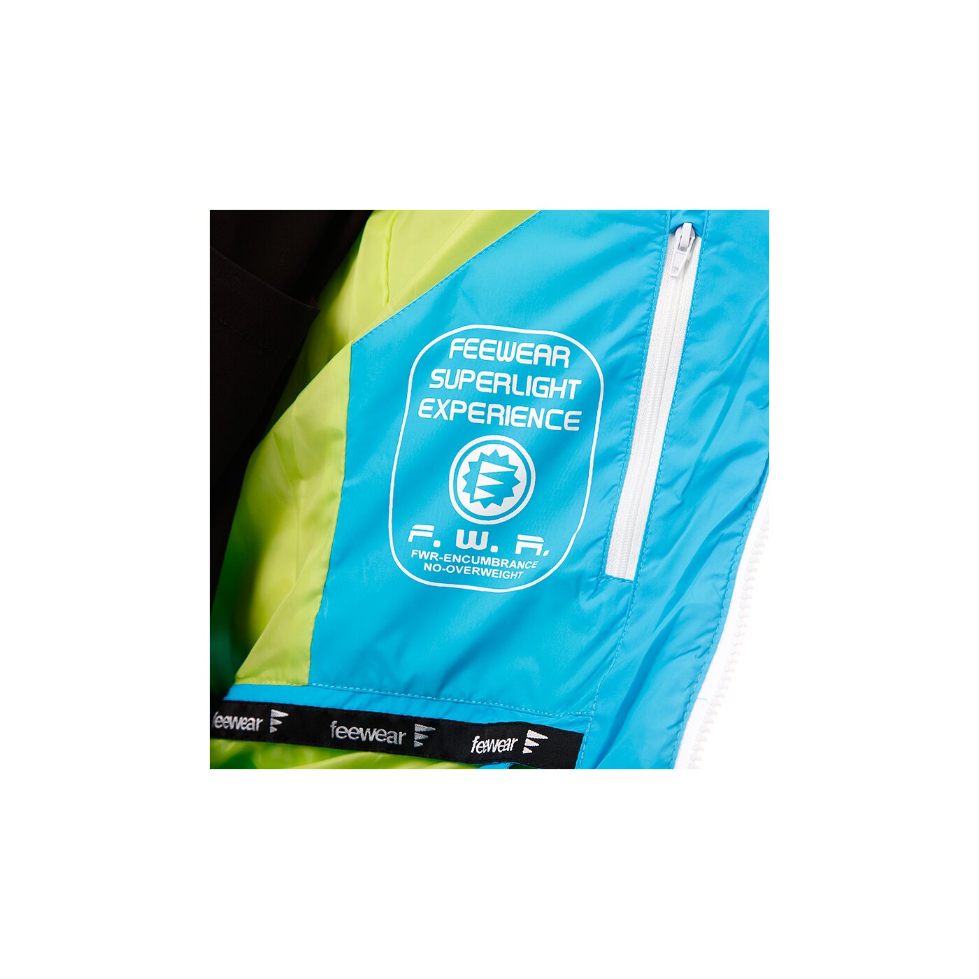 Kurtka zimowa damska FEEWEAR KURTKA TANA fw33kud22001 kolor niebieski