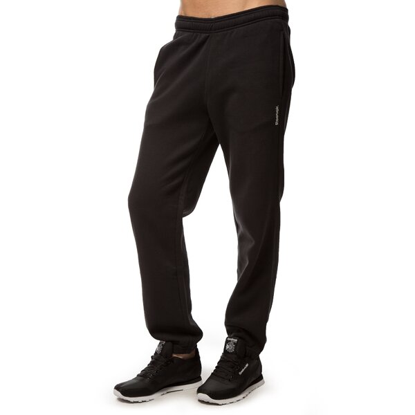 Spodnie dresowe męskie REEBOK SPODNIE EL CC FLC aa4524 kolor czarny