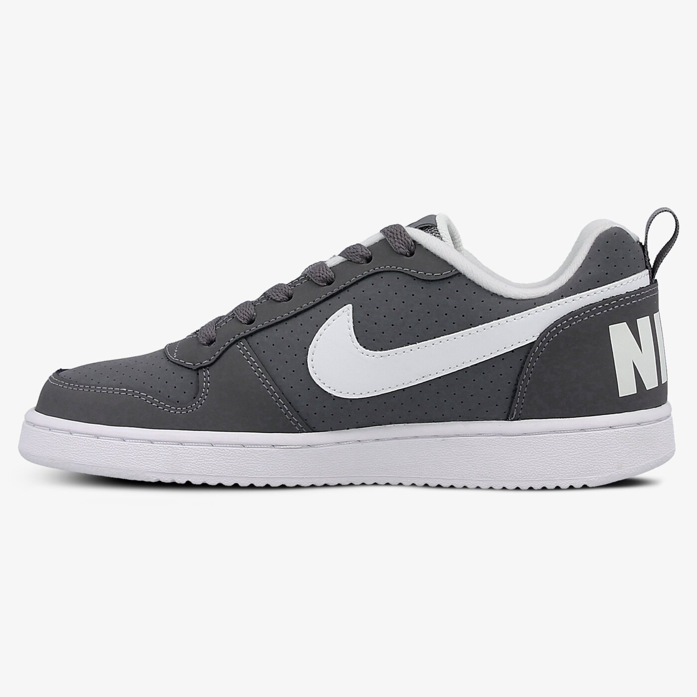 Buty dziecięce NIKE COURT BOROUGH LOW (GS) 839985-002 kolor szary