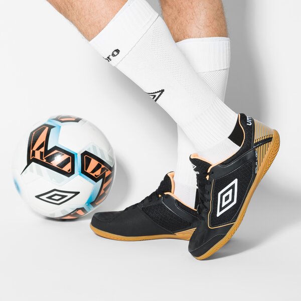 Buty piłkarskie męskie UMBRO SALA LIGA 81198uepl kolor czarny