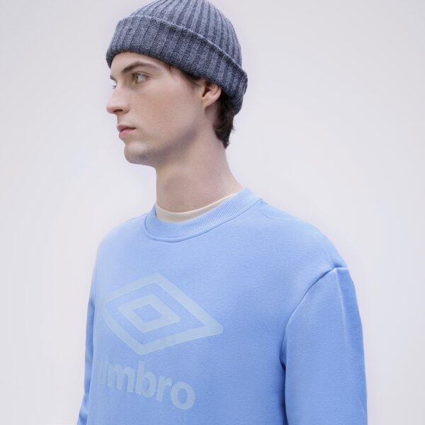 Bluza męska UMBRO BLUZA FW LARGE LOGO 66080u-lk8 kolor niebieski