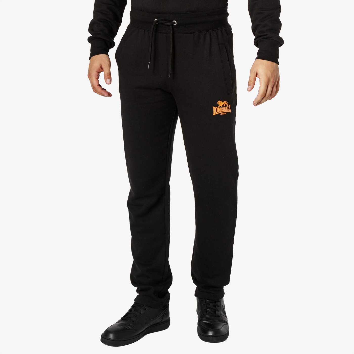 Spodnie dresowe męskie LONSDALE SPODNIE ROCHDALE 1136961001 kolor czarny