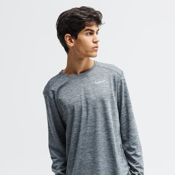 Bluza męska NIKE T-SHIRT LS M NK PACER CREW bv4753-068 kolor szary