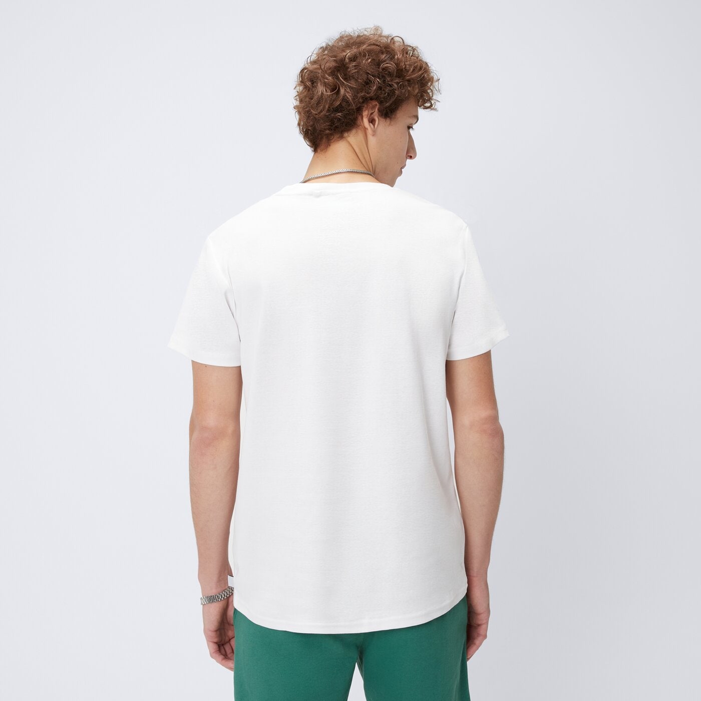 Koszulka męska UMBRO T-SHIRT ESS SMALL LOGO ul125tsm81001 kolor biały