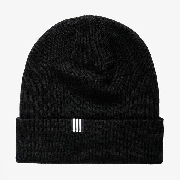 Czapka zimowa damska ADIDAS CZAPKA ZIMOWA TREFOIL BEANIE bk7634 kolor czarny