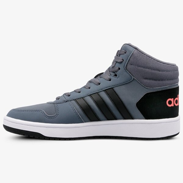 Buty sportowe męskie ADIDAS HOOPS 2.0 MID b44670 kolor szary