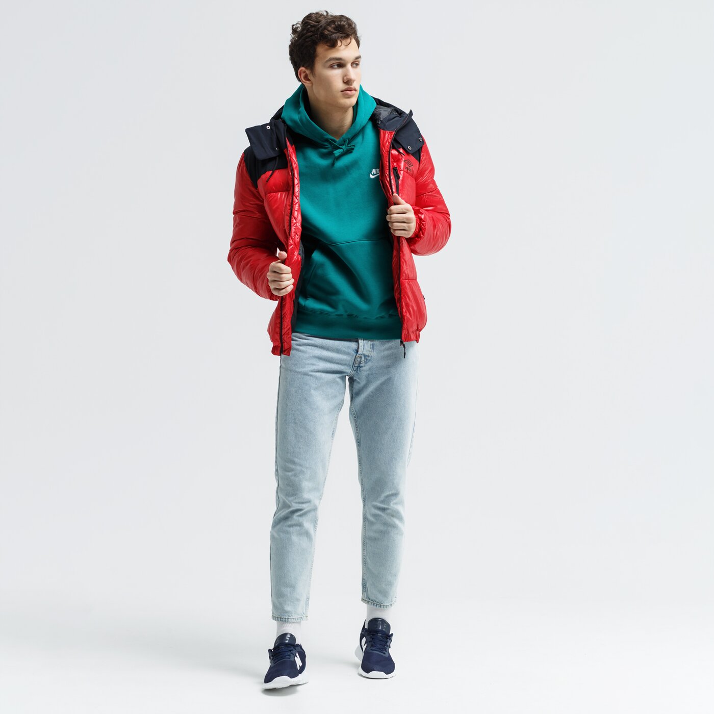 Kurtka zimowa męska UMBRO KURTKA ZIMOWA DARREN ul39kum38001 kolor czerwony