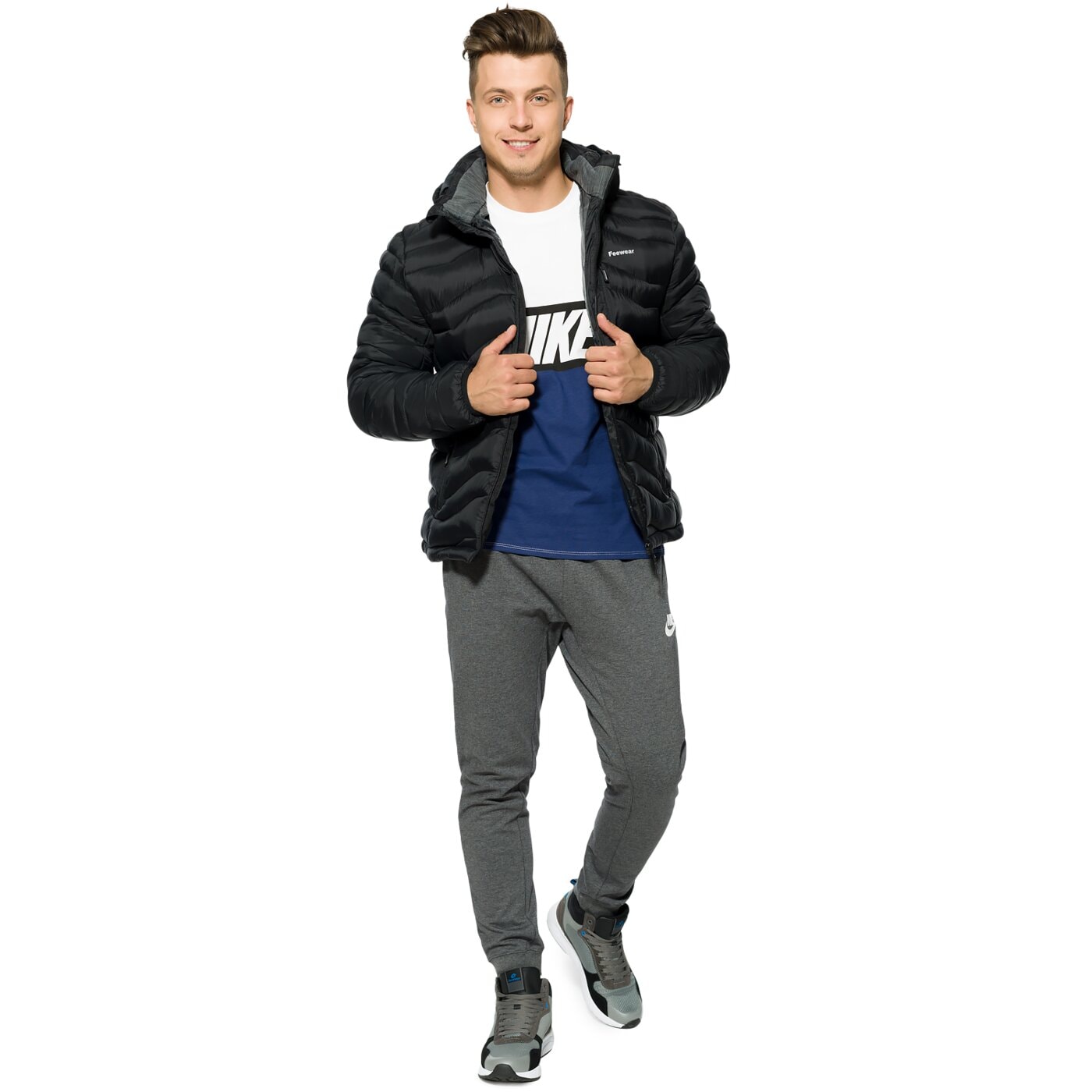 Kurtka zimowa męska FEEWEAR KURTKA HANZO fwp37kum04001 kolor czarny