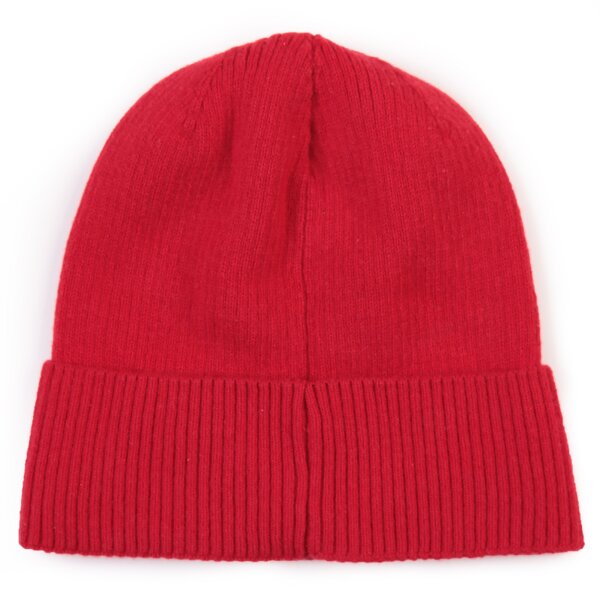 Czapka zimowa damska NIKE CZAPKA BEANIE CUFFED-CORE RED 628672687 kolor czerwony
