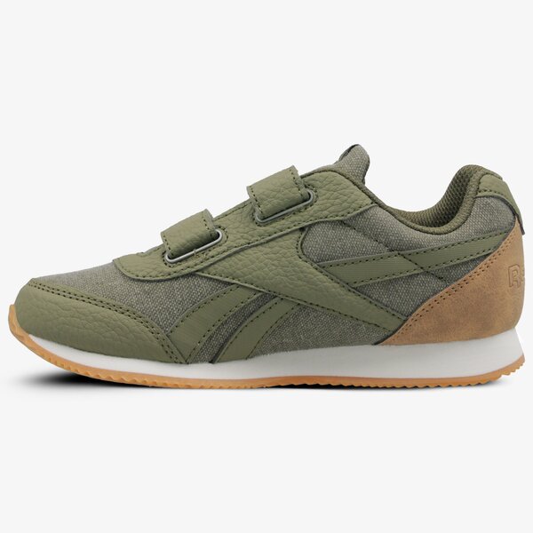 Buty dziecięce REEBOK ROYAL CLJOG 2 2V dv4032 kolor zielony