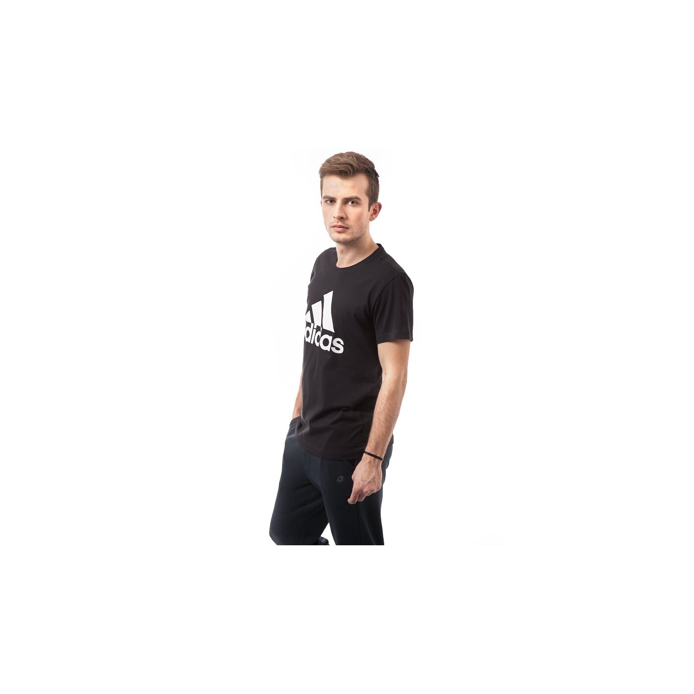 Koszulka męska ADIDAS T-SHIRT LOGO TEE1 s23014 kolor czarny