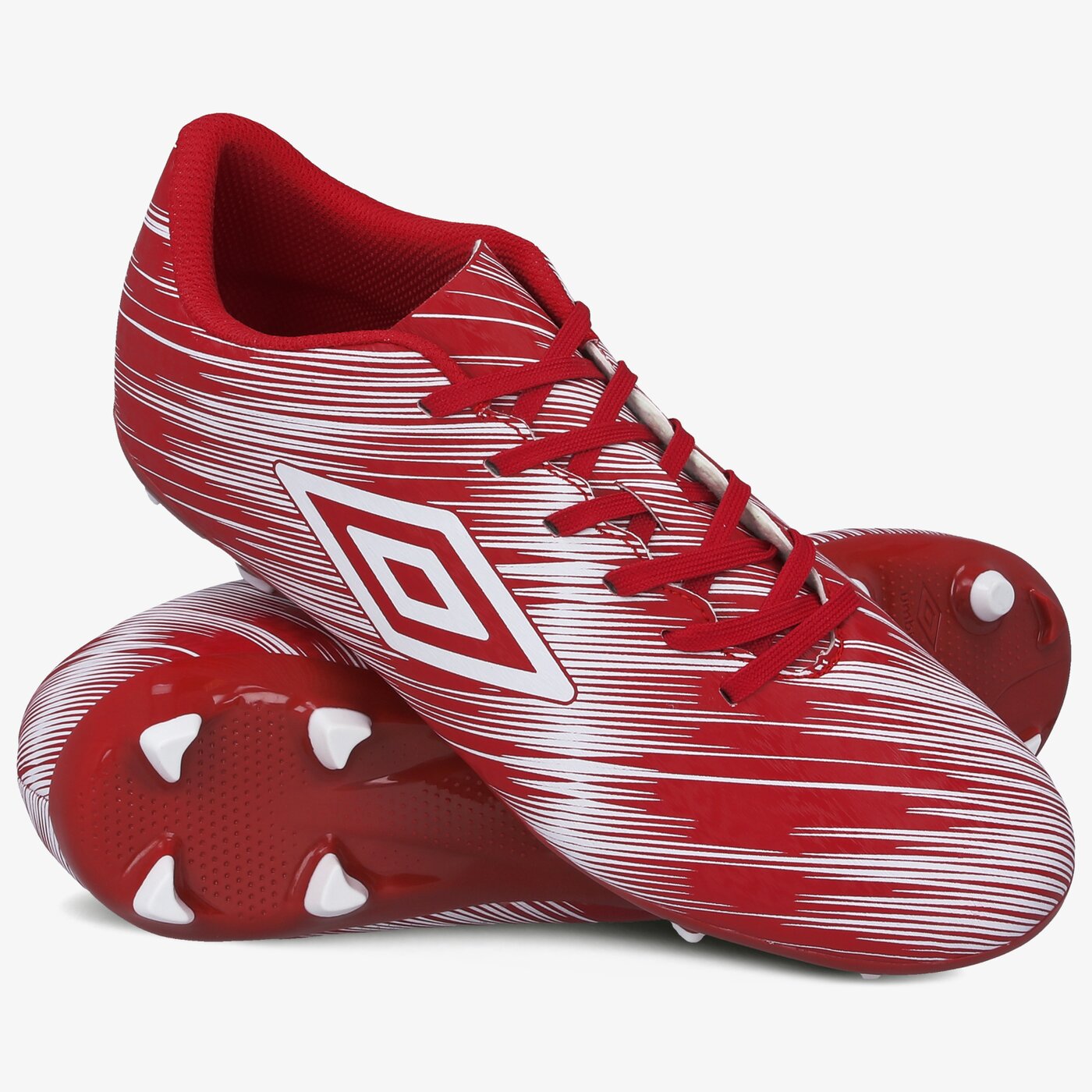 Buty piłkarskie męskie UMBRO VERACITY FG 81553u-jca kolor czerwony