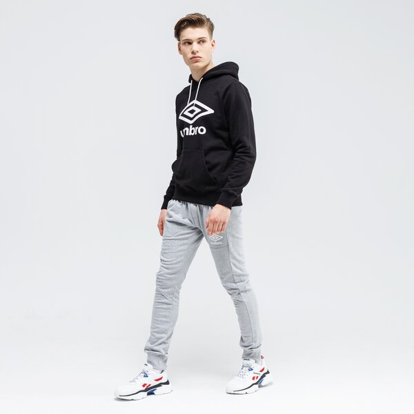 Bluza męska UMBRO BLUZA Z KAPTUREM FW LARGE LOGO 65629u-060 kolor czarny
