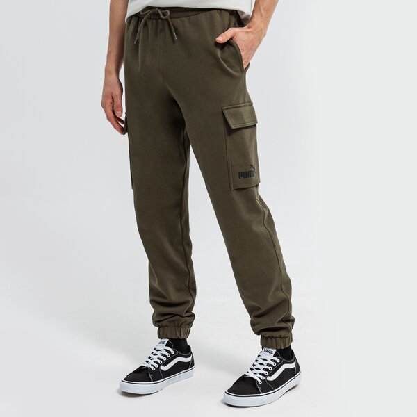 Spodnie dresowe męskie PUMA SPODNIE POWER CARGO CL 589433 44 kolor khaki
