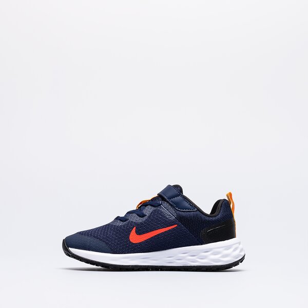 Buty do biegania dla dzieci NIKE REVOLUTION 6 dd1095-412 kolor granatowy