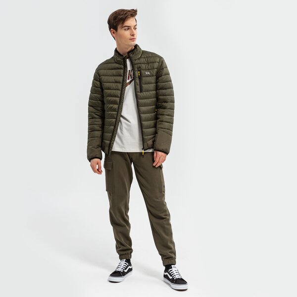 Spodnie dresowe męskie PUMA SPODNIE POWER CARGO CL 589433 44 kolor khaki