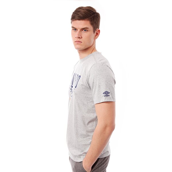 Koszulka męska UMBRO T-SHIRT GRPHC FTBL TEE 62513u263 kolor szary