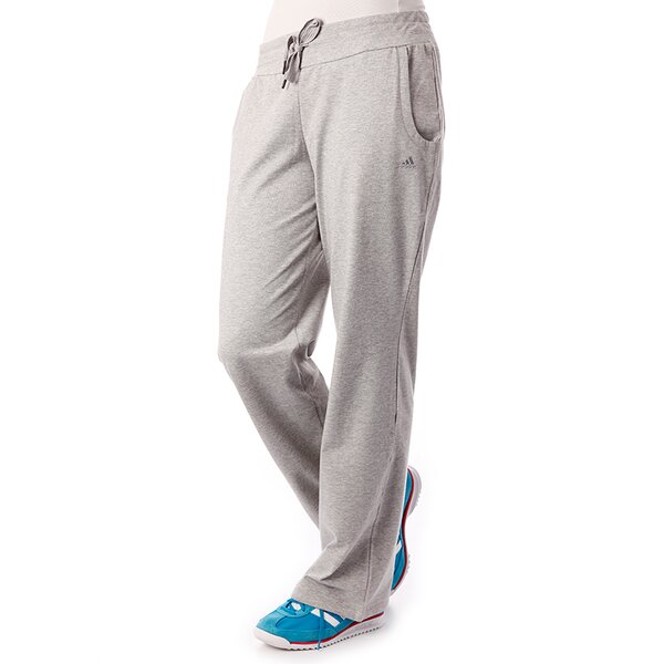 Spodnie dresowe damskie ADIDAS SPODNIE ESS JERS KN PAN x12673 kolor szary