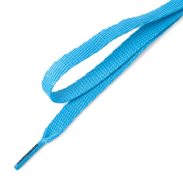  TUBE LACES SZNURÓWKI SILVER FLAT 1015316 kolor niebieski