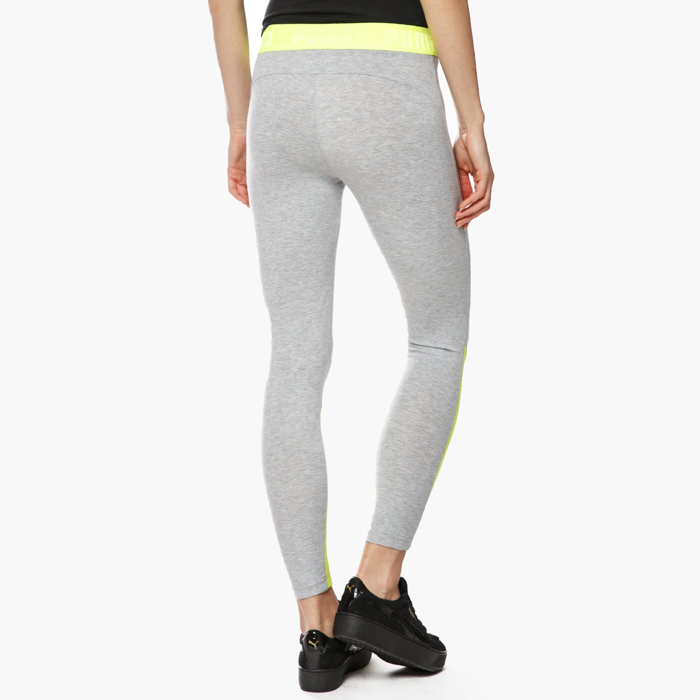 Spodnie dresowe damskie PUMA SPODNIE TRANSITION LEGGIN 59074330 kolor szary