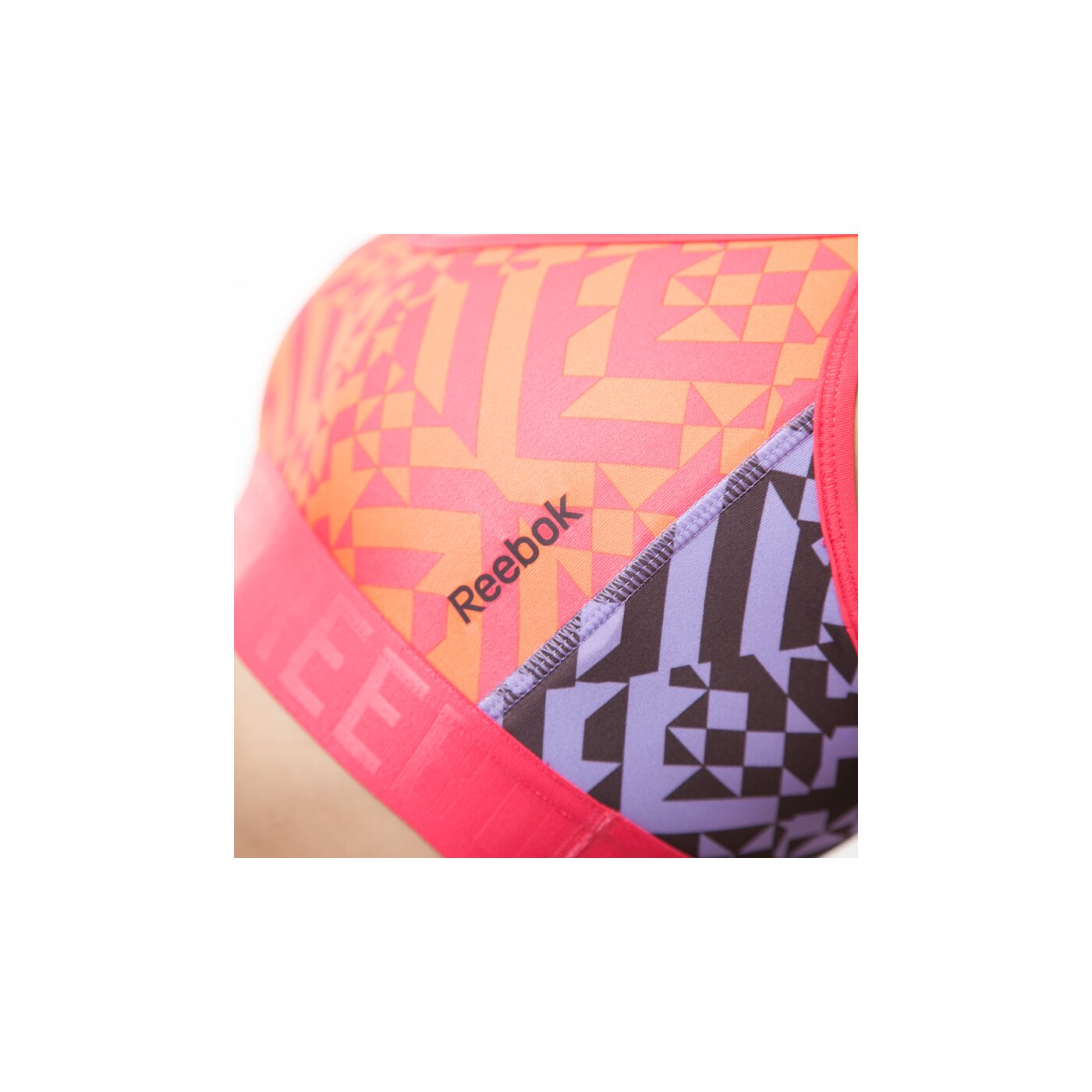 Top damski REEBOK TOP WOR P SHRT BRA b86306 kolor różowy