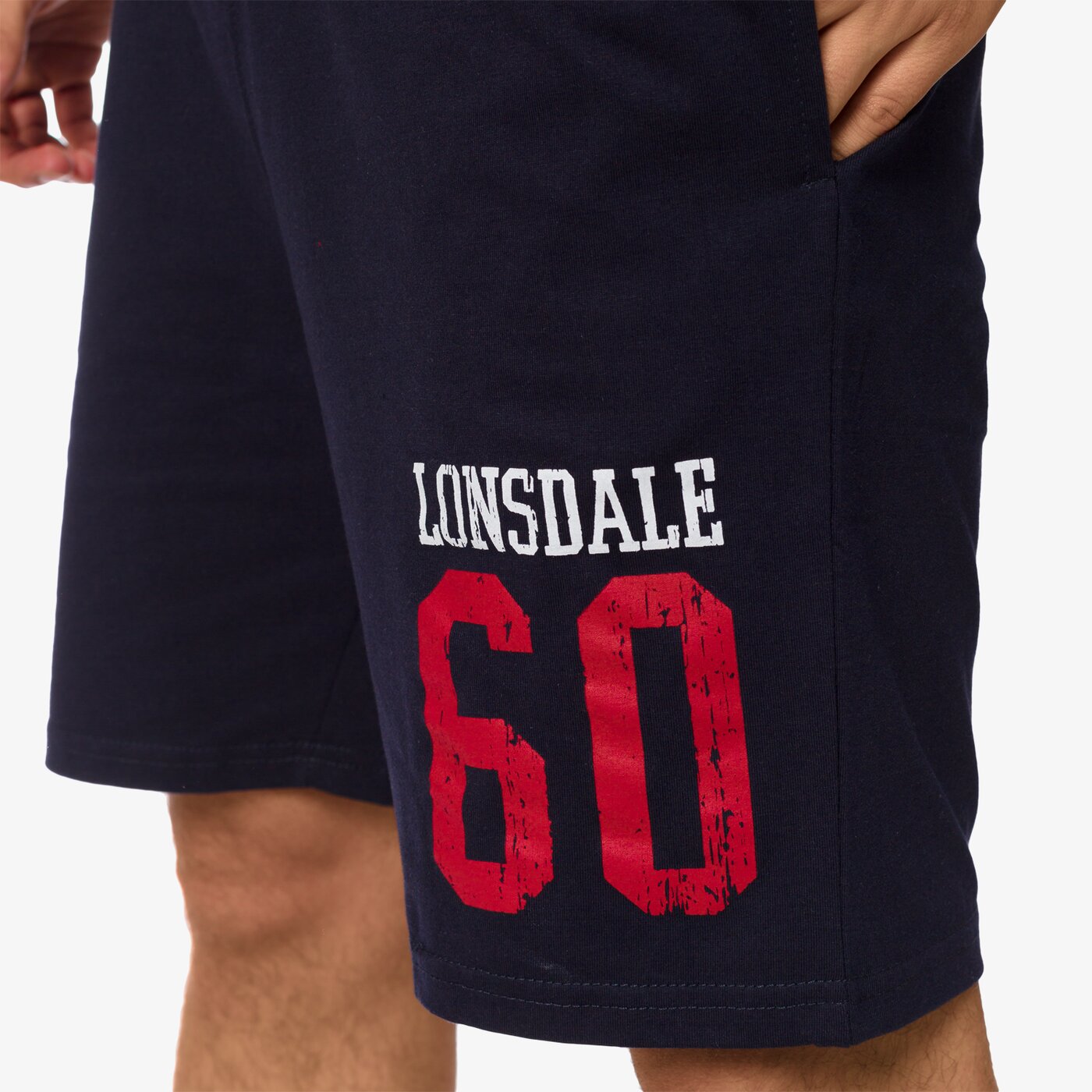 Spodenki męskie LONSDALE SZORTY SLEAFORD. 1166043076 kolor granatowy