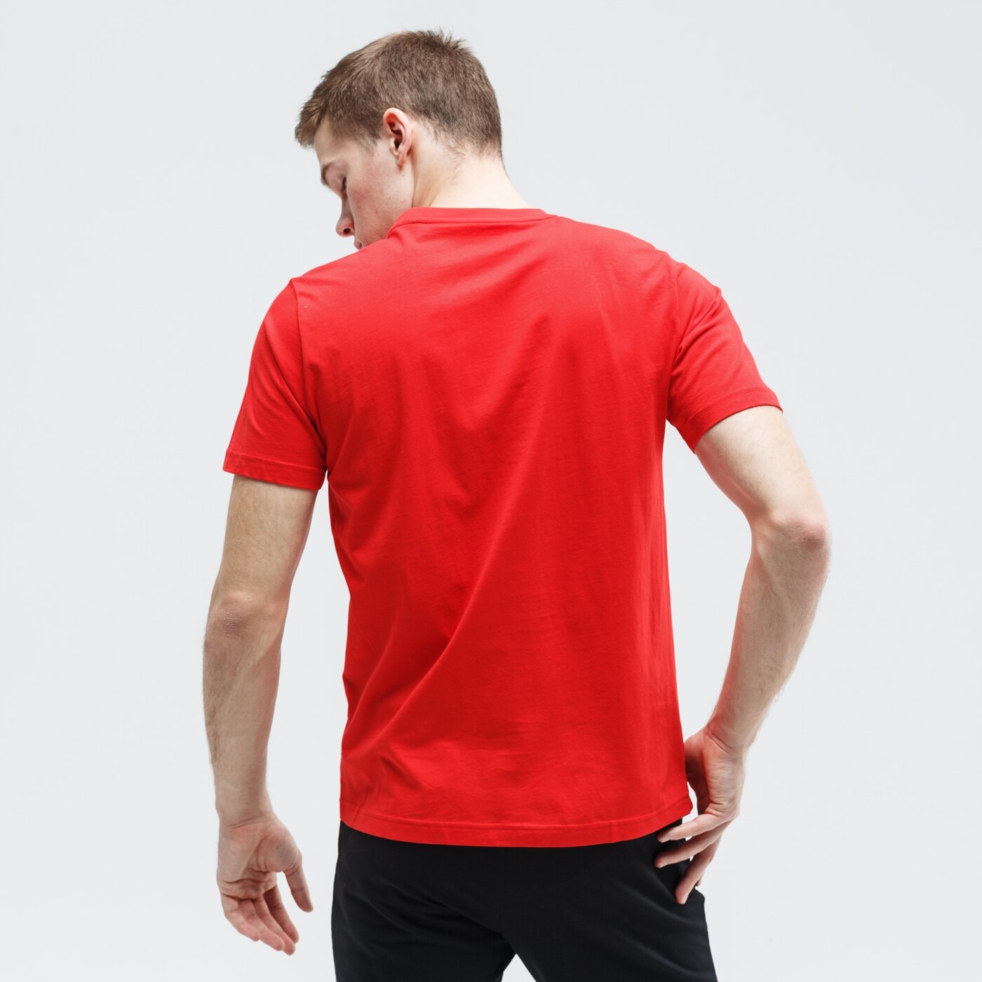 Koszulka męska PUMA T-SHIRT BIG LOGO 581386 11 kolor czerwony