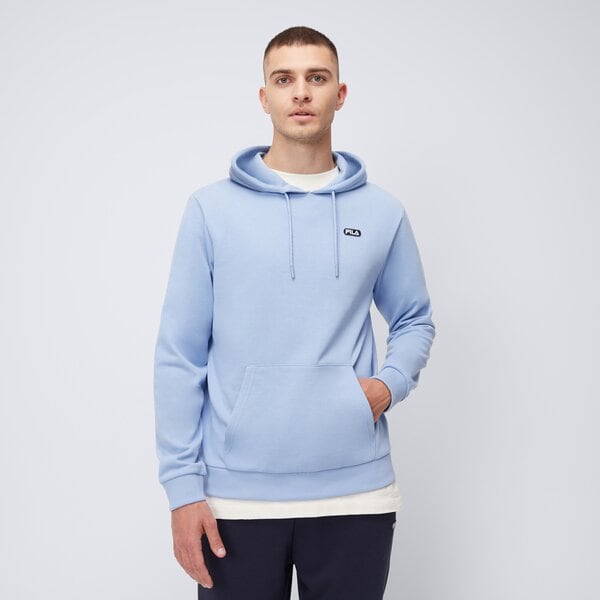 Bluza męska FILA BLUZA Z KAPTUREM LOKI FT ss25spm018367 kolor niebieski