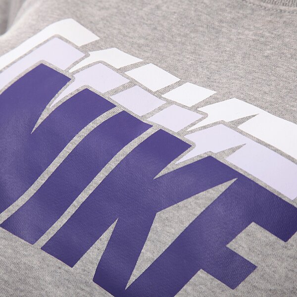 Bluza damska NIKE BLUZA NIKE CLUB CREW 545537066 kolor szary