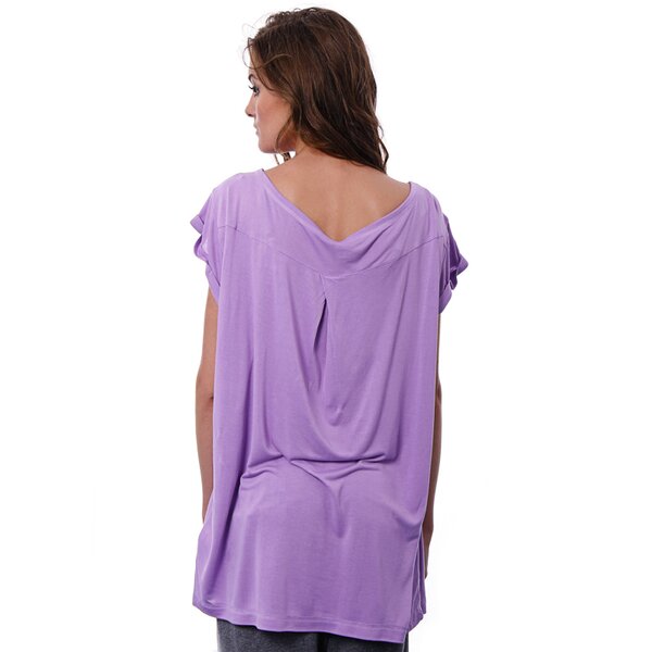 Koszulka damska REEBOK T-SHIRT ACC SS TEE w49778 kolor fioletowy