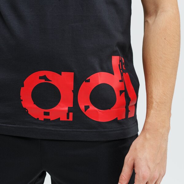 Koszulka męska ADIDAS T-SHIRT SS M GRFX LNR T 2 ei4588 kolor czarny