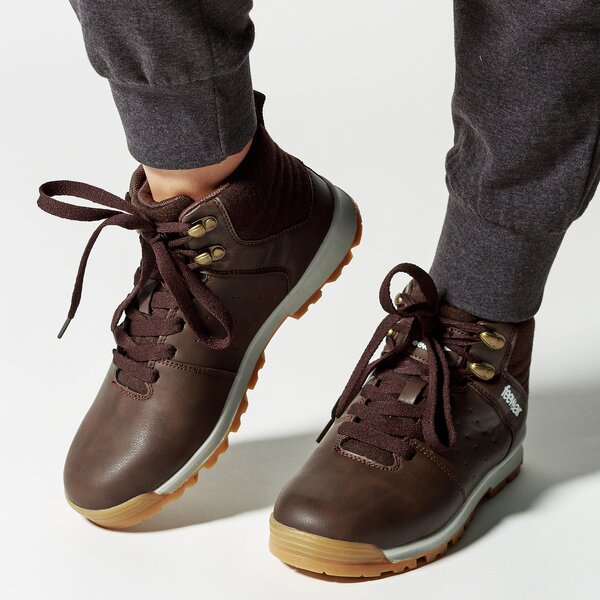 Buty trekkingowe dla dzieci FEEWEAR ATARO fwjjo218001 kolor brązowy