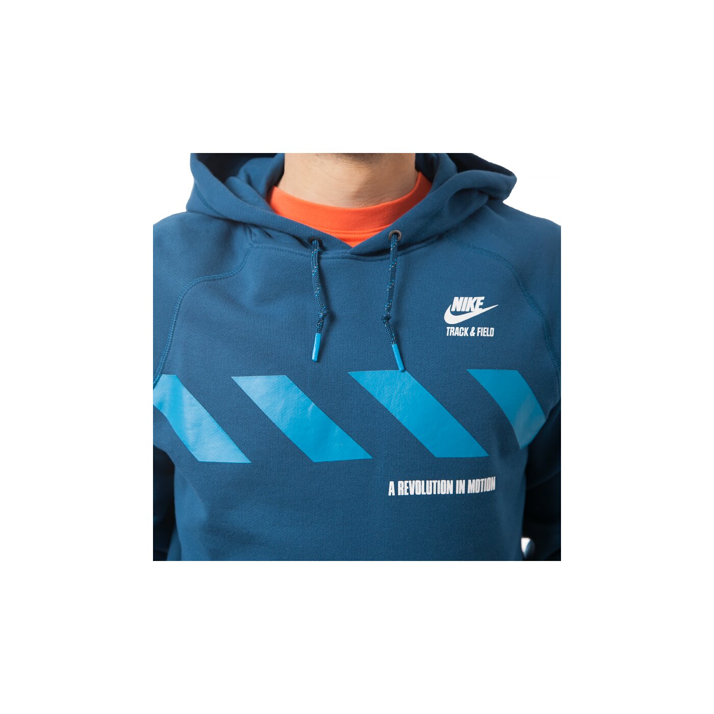 Bluza męska NIKE BLUZA NTF PO HOODY 650765496 kolor niebieski