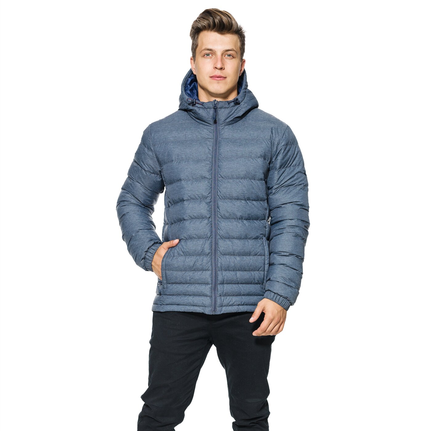 Kurtka zimowa męska LOTTO KURTKA REDO2 lo37kum33002 kolor granatowy