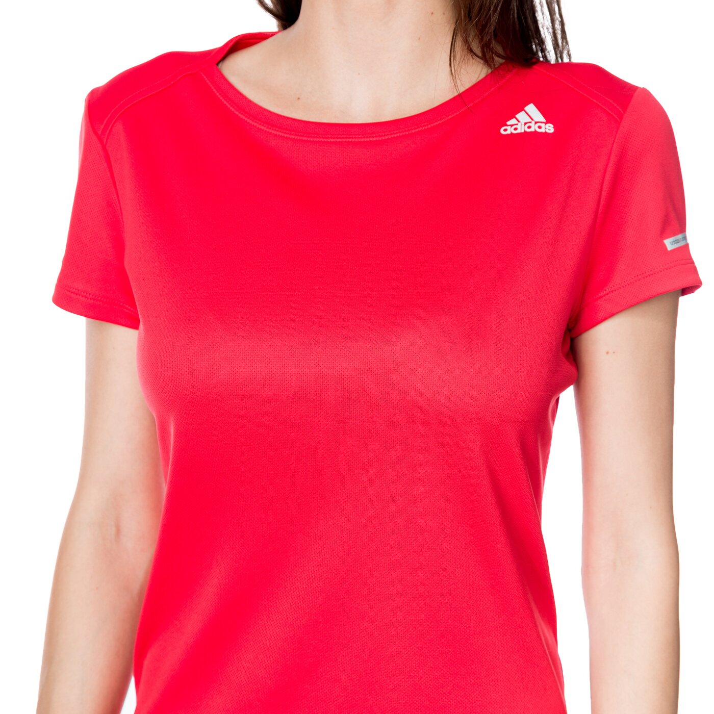 Koszulka damska ADIDAS T-SHIRT RUN TEE W ax7541 kolor czerwony