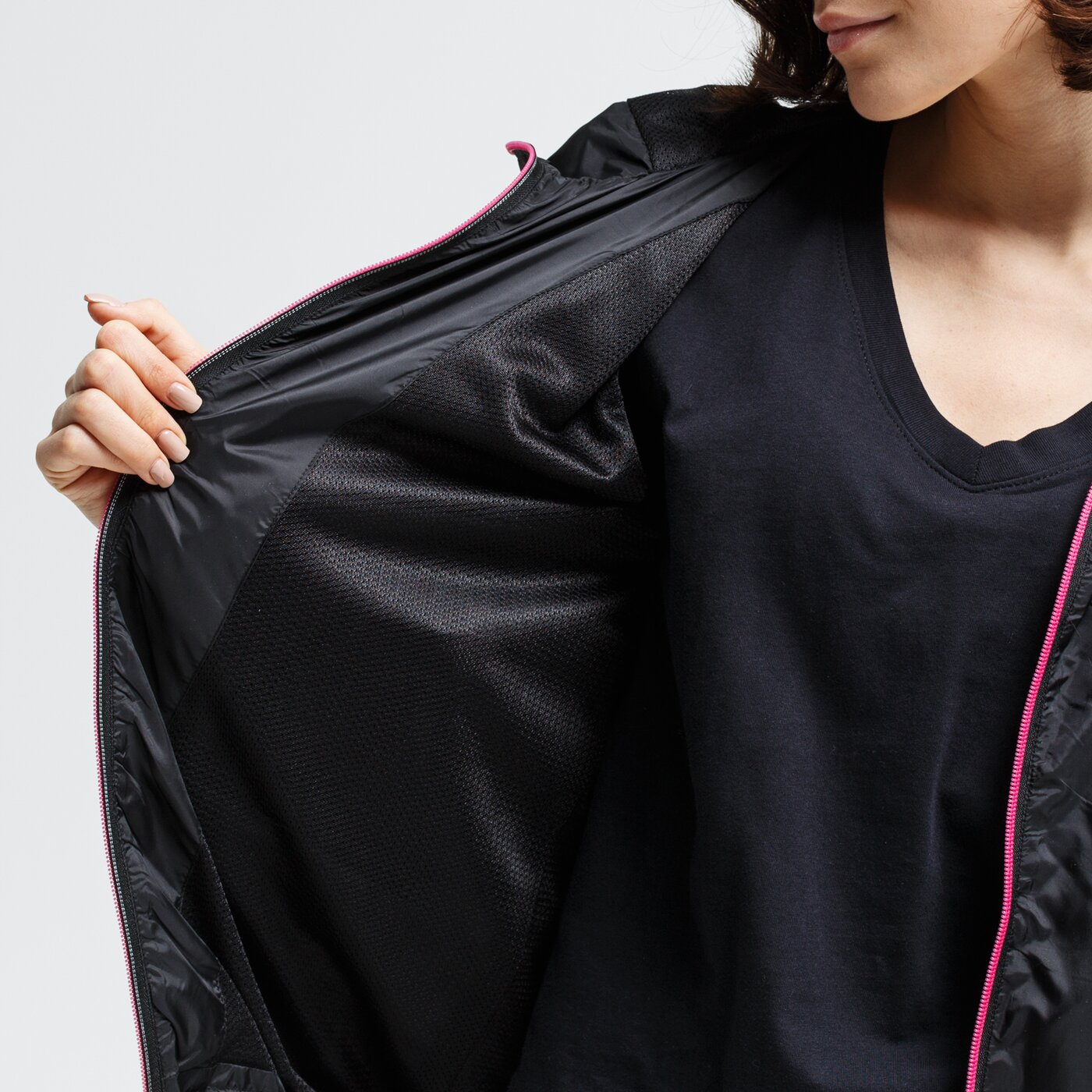 Kurtka przejściowa damska UMBRO KURTKA LALO ul120kud09002 kolor czarny