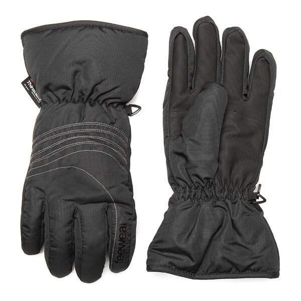  FEEWEAR RĘKAWICZKI TICINO BLACK fw35rem01001 kolor czarny