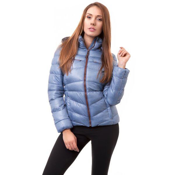 Kurtka zimowa damska CONFRONT  KURTKA LILLI cf34pkud01002 kolor niebieski