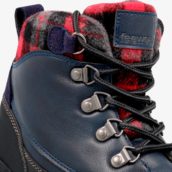 Buty trekkingowe dla dzieci FEEWEAR MORES fwjko218006 kolor granatowy